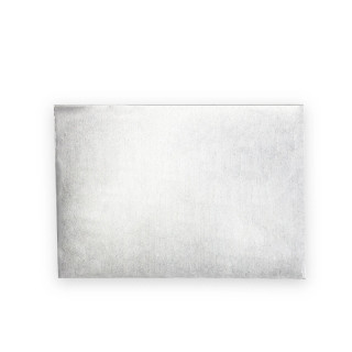 Hojas de papel de seda de color plata para embalaje 50 x 75 cm
