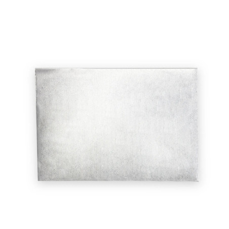 Hojas de papel de seda de color plata para embalaje 50 x 75 cm