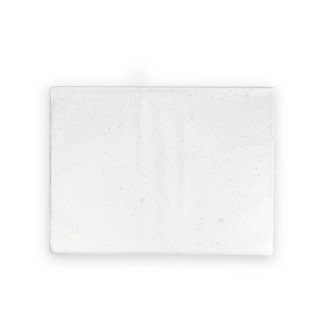 Hojas de papel de seda de color blanco con lentejuelas para embalaje 50 x 75 cm