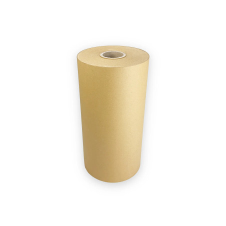Rollo de papel kraft reciclado de 55cm - calidad 85 g/m²