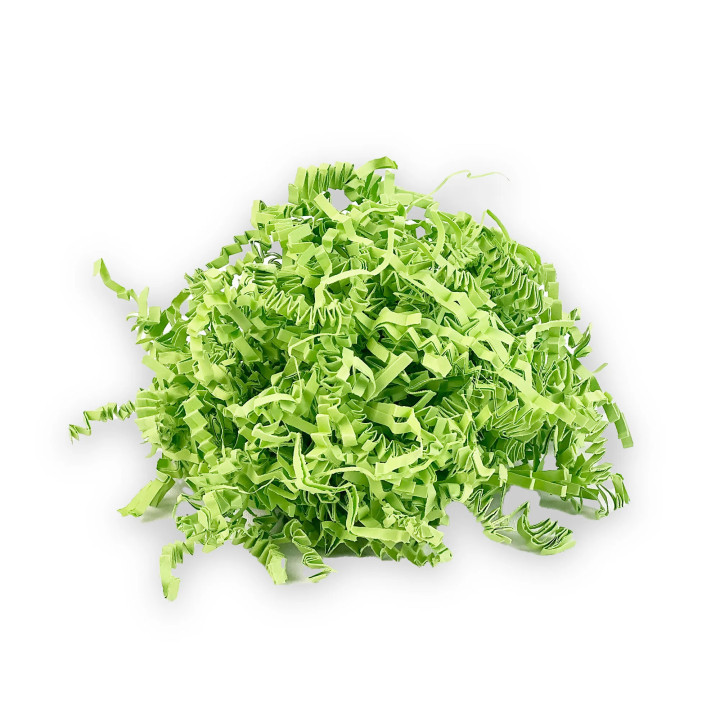 Relleno de color SizzlePak verde anís 10 kg - Virutas de papel
