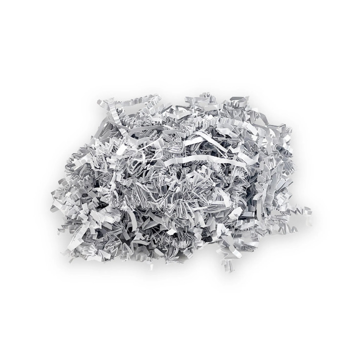 Relleno de color SizzlePak plata 10kg - Virutas de papel