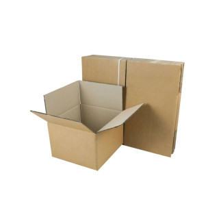 Caja de cartón de canal doble 30 x 25 x 20 cm