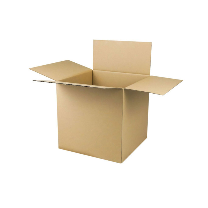 Caja de cartón de canal doble 40 x 40 x 30 cm