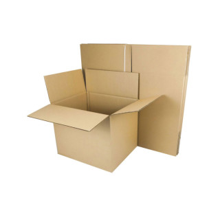 Caja de cartón de canal doble de 50 x 40 x 35 cm