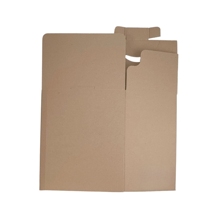 Caja de cartón para 6 botellas – Protección reforzada con separadores integrados