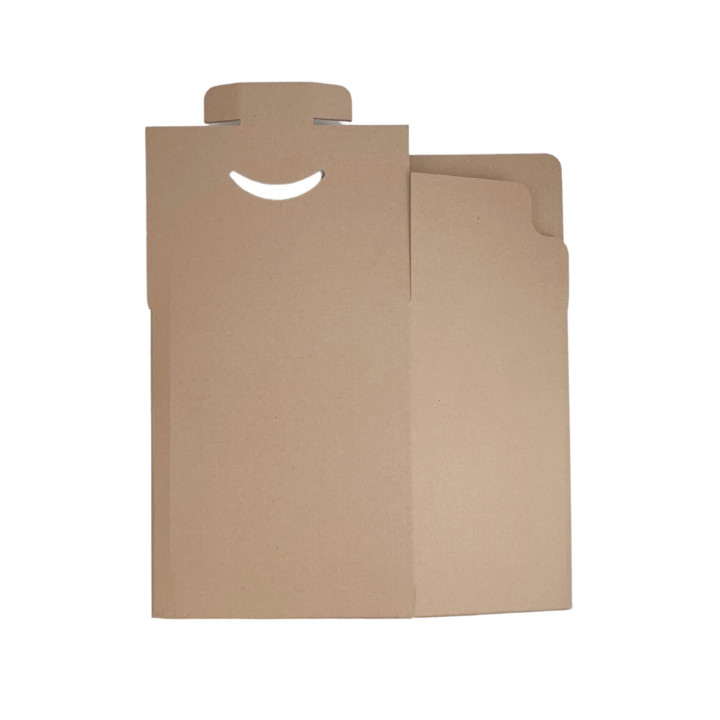 Caja de cartón para 6 botellas – Protección reforzada con separadores integrados
