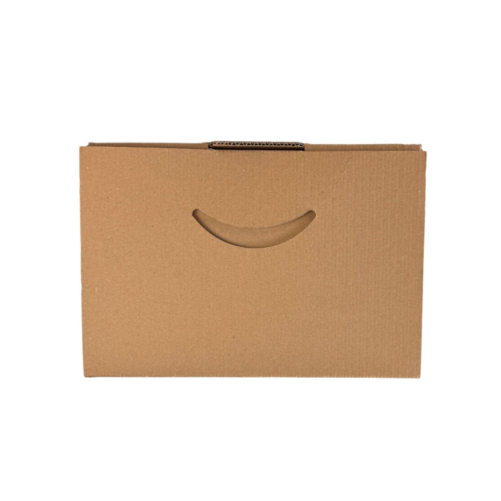 Caja de cartón para 6 botellas – Protección reforzada con separadores integrados