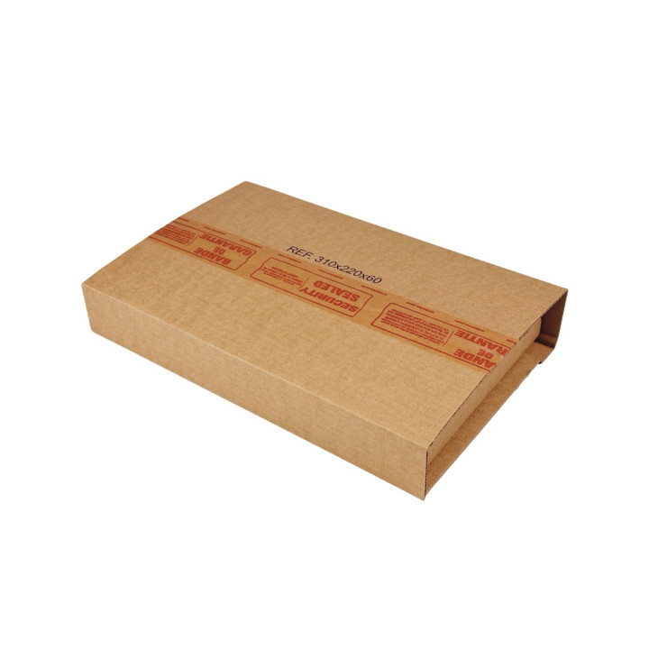 Caja de cartón para libros de formato A4