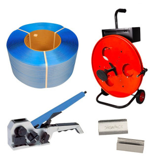 Kit de flejado polipropileno 12 x 0,55 mm