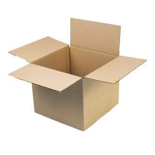 Caja de cartón canal simple 30 x 30 x 25 cm