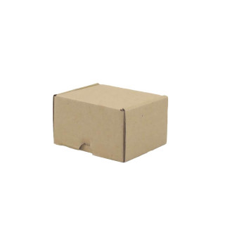 Caja postal de cartón reciclado 10 x 8 x 6 cm