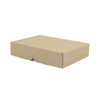 Caja postal de cartón reciclado 24 x 17 x 5 cm