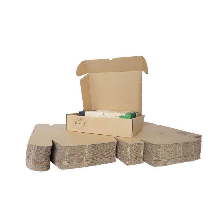 Caja postal de cartón reciclado 33 x 25 x 8 cm