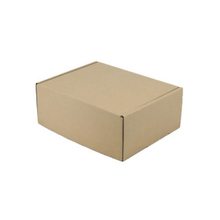 Caja postal de cartón reciclado 33 x 25 x 8 cm