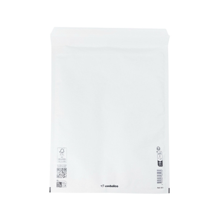 Sobres acolchados blancos Embaleo K 35 x 47 cm