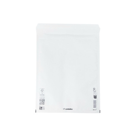 Sobres acolchados blancos Embaleo J 30 x 44 cm