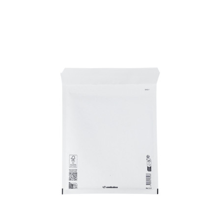 Sobre acolchado blanco Embaleo E 22 x 26 cm