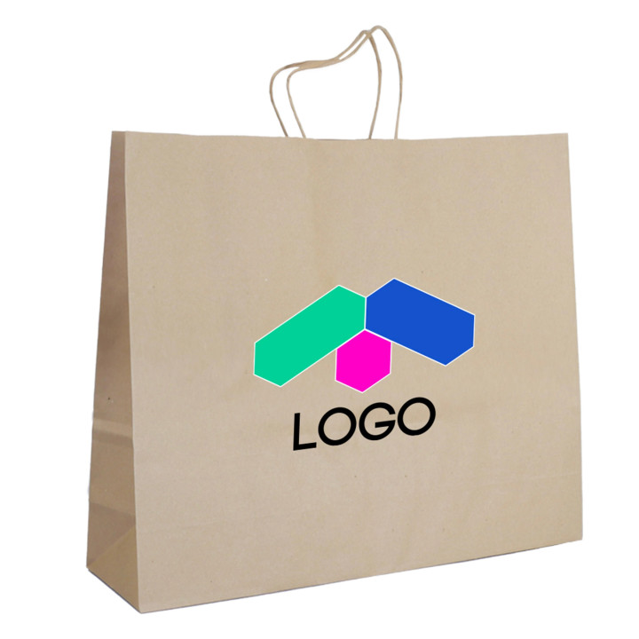 Bolsa kraft personalizada