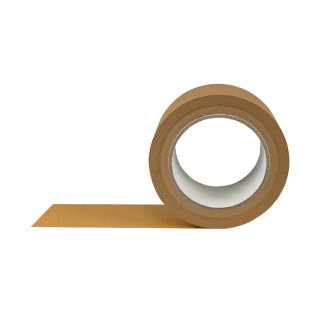 Cinta adhesiva kraft marrón crepé 5 cm x 50 m - Resistente y reciclable | Embaleo