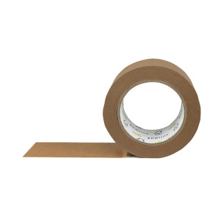 Cinta adhesiva kraft marrón 5 cm x 50 m - Adhesivo natural, reciclable