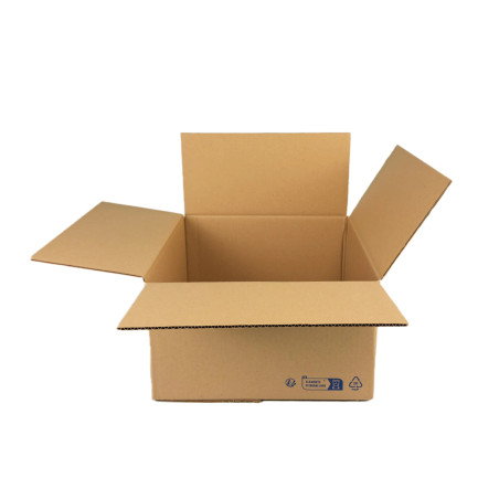 Caja de cartón de canal simple 35 x 35 x 20 cm