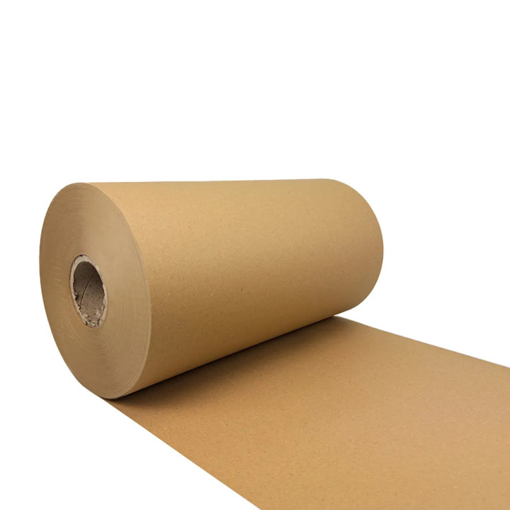 Papel kraft reciclado calidad 80 g/m² - rollo 50 cm