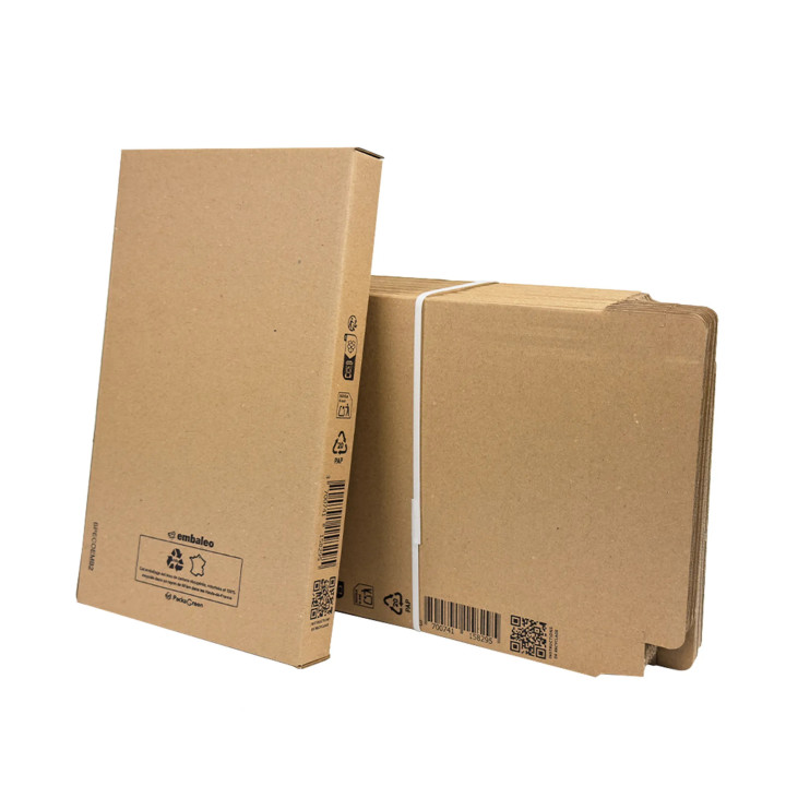 Caja postal de cartón 17,5 x 28,5 x 3 cm