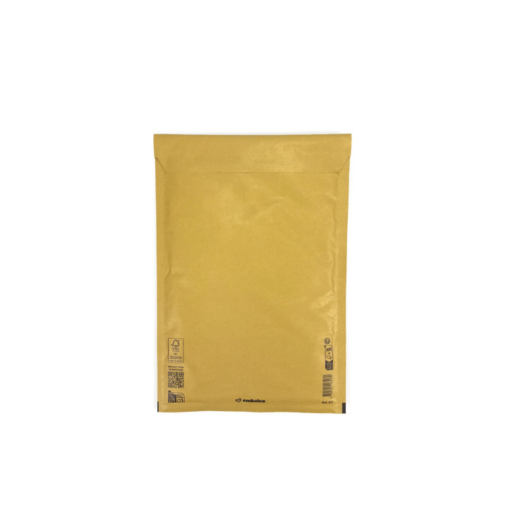 Sobre marrón con burbujas F Gold 22 x 33 cm