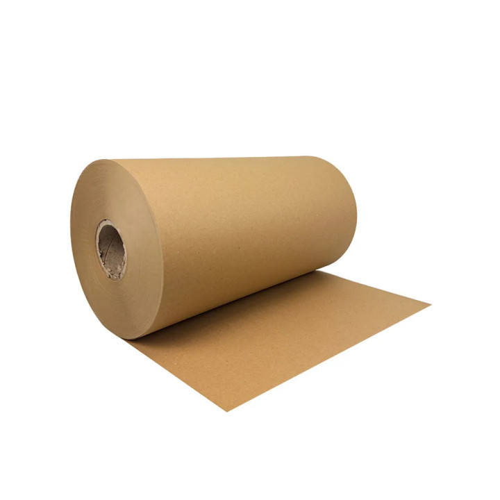 Papel kraft reciclado calidad 80 g/m² - rollo 50 cm