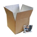 Caja de cartón isotérmica con foam aluminizado 31,5 x 31,5 x 24,9 cm