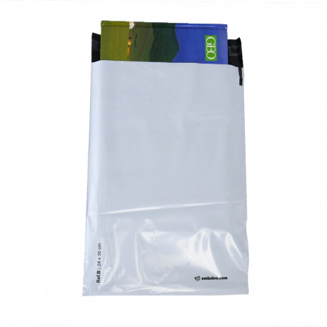Bolsa de plástico opaca con asas - Envase y Embalaje - Bolsa de
