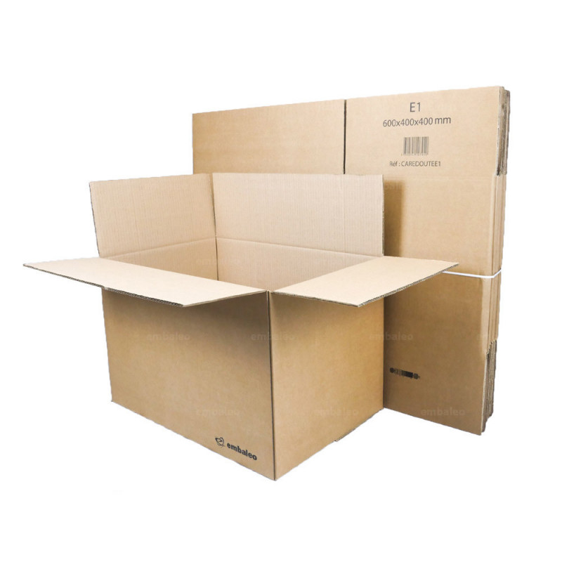 palucart caja de cartón Doble Onda 15 cajas de cartón 60 X 40 X 40 cajas de embalaje mudanza envíos piezas cajas de cartón scatoli de cartón 15 piezas