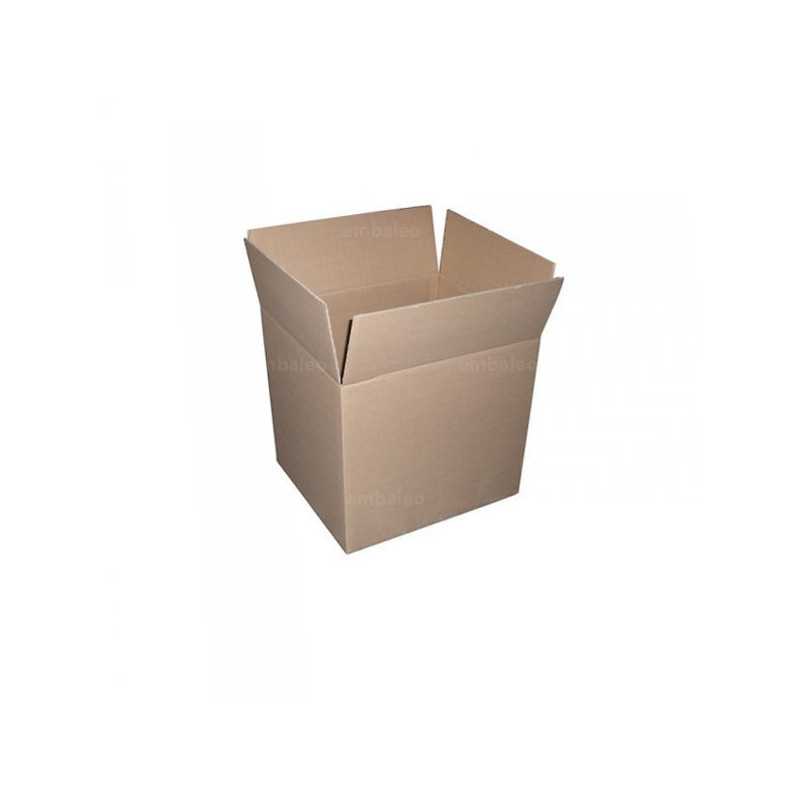 Caja de cartón canal simple 60x40x40 cm