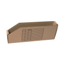 Bac de stockage carton 30 x 5 x 11 cm