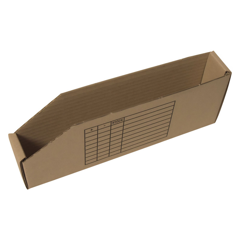 Bac à bec carton - 300 x 50 x 110 mm