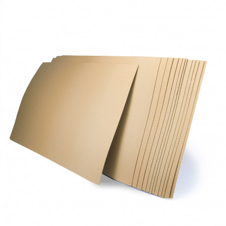 Planchas de cartón ondulado baratas Blancas 1100 x 920 mm - Ledinsa  Embalajes
