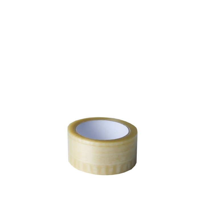 Cinta adhesiva polipropileno con solvante transparente 5cm x 100 m