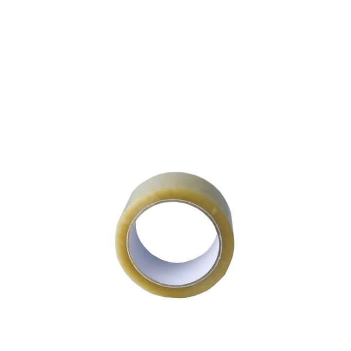 Cinta adhesiva polipropileno con solvante transparente 5cm x 100 m