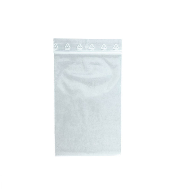 Bolsa de plástico con cierre Zip 12x18 cm Edición