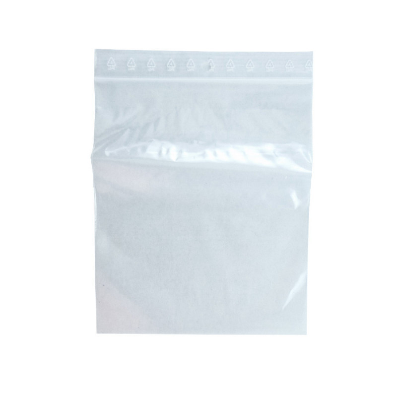 Bolsa de plástico cierre Zip 15x20 cm - Transparente