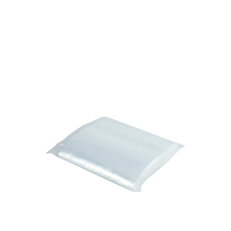 Bolsas con cierre Zip Transparentes con tiras blancas 16X22 CM