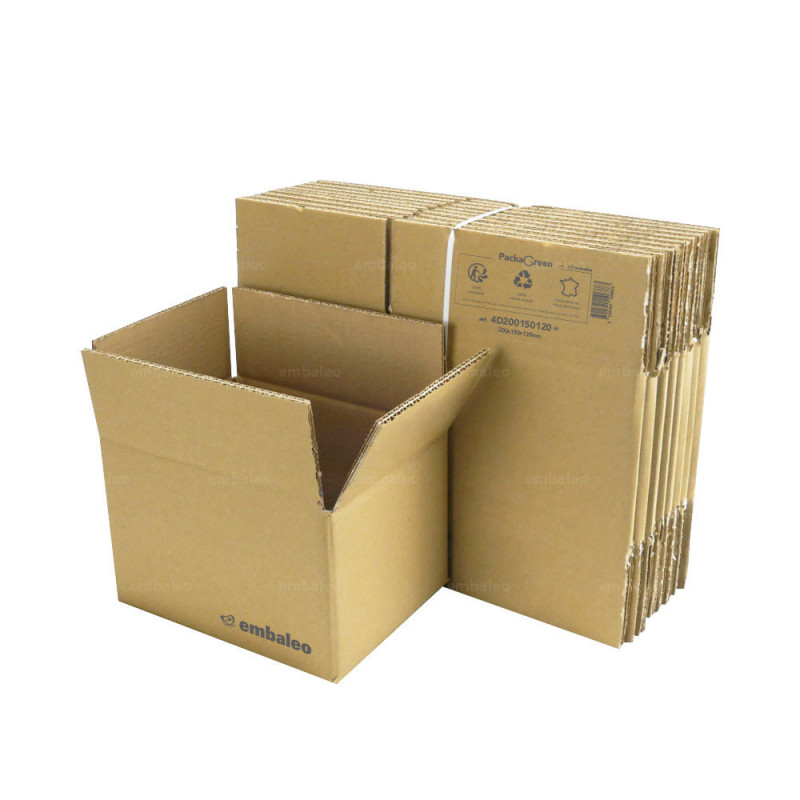 Caja de Cartón 62x38x42 cm Canal Doble - Cajas y Precintos