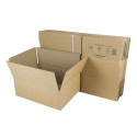 Carton double cannelure 43x31x15 cm