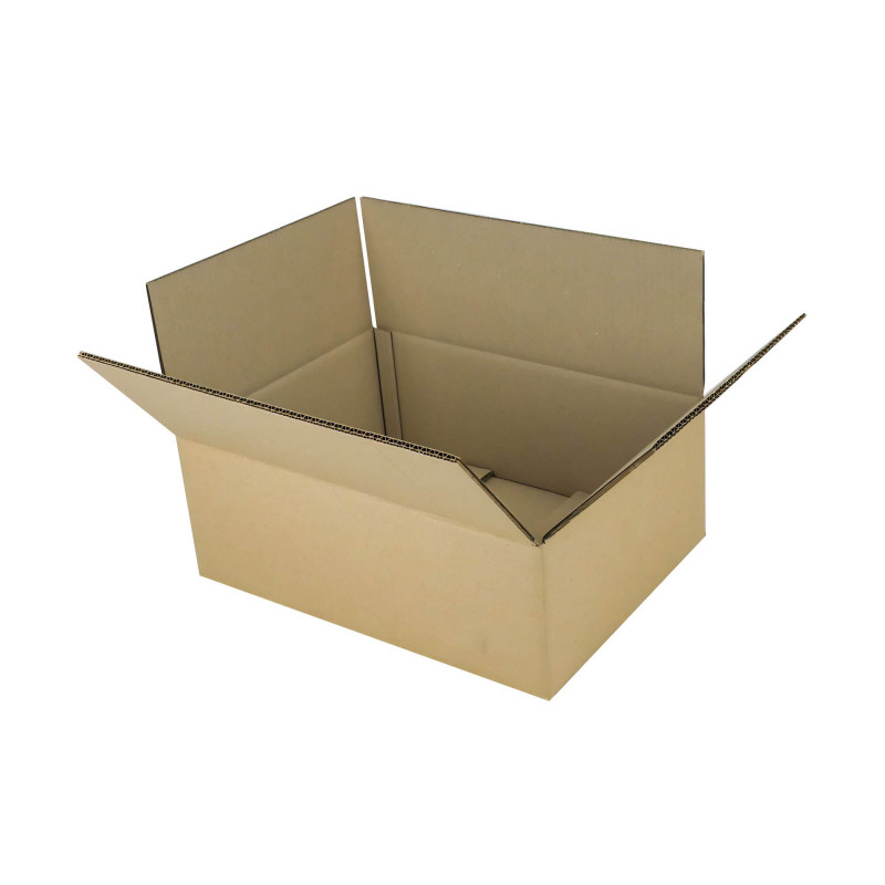 Carton double cannelure 43x31x15 cm