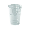 Vaso plástico con efecto de cristal 400 ml