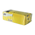 Servilleta de papel 40 x 40 cm - 2 capas - amarilla