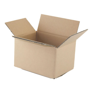 Caja de cartón canal simple 20 x 15 x 12 cm