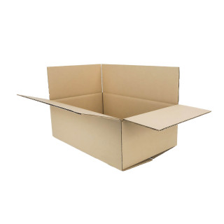 Caja de cartón canal simple 45 x 28 x 15 cm