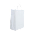 Sac kraft blanc 28 x 12 x 36